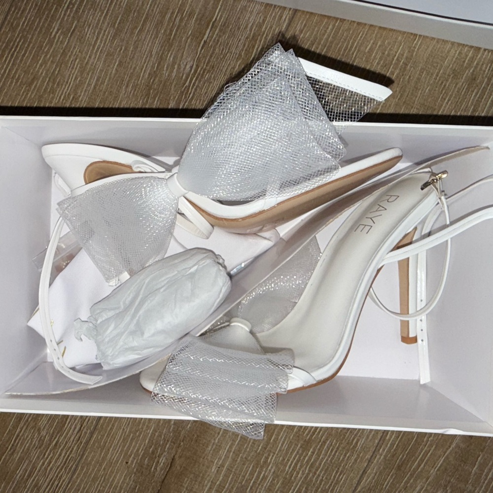 Raye Bubbly Heel in Ivory